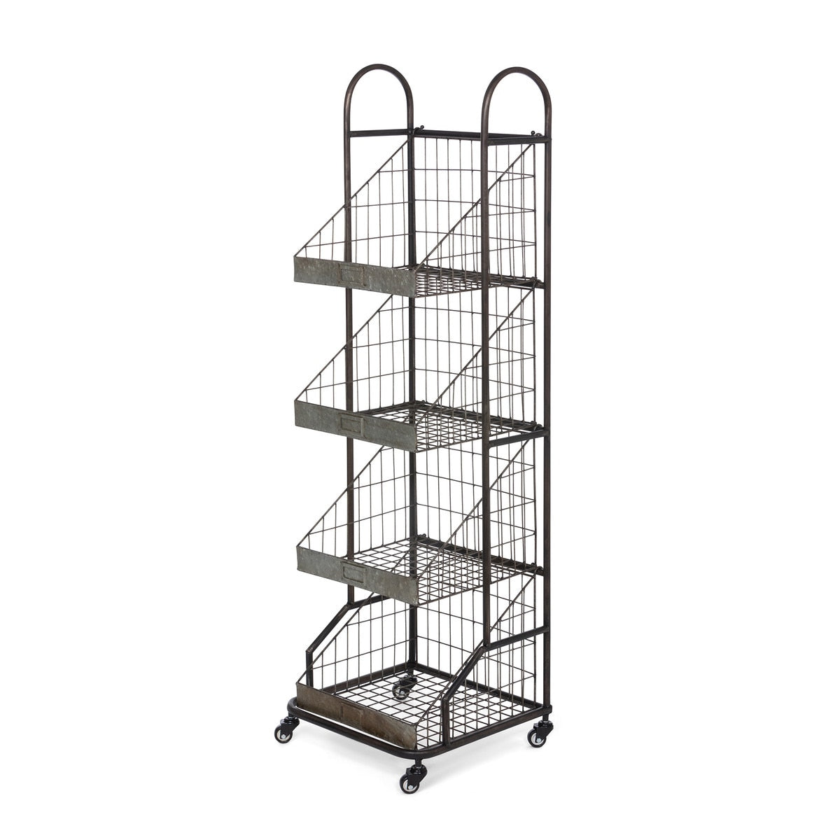 Grocer's Metal Bread Rack style shot 1