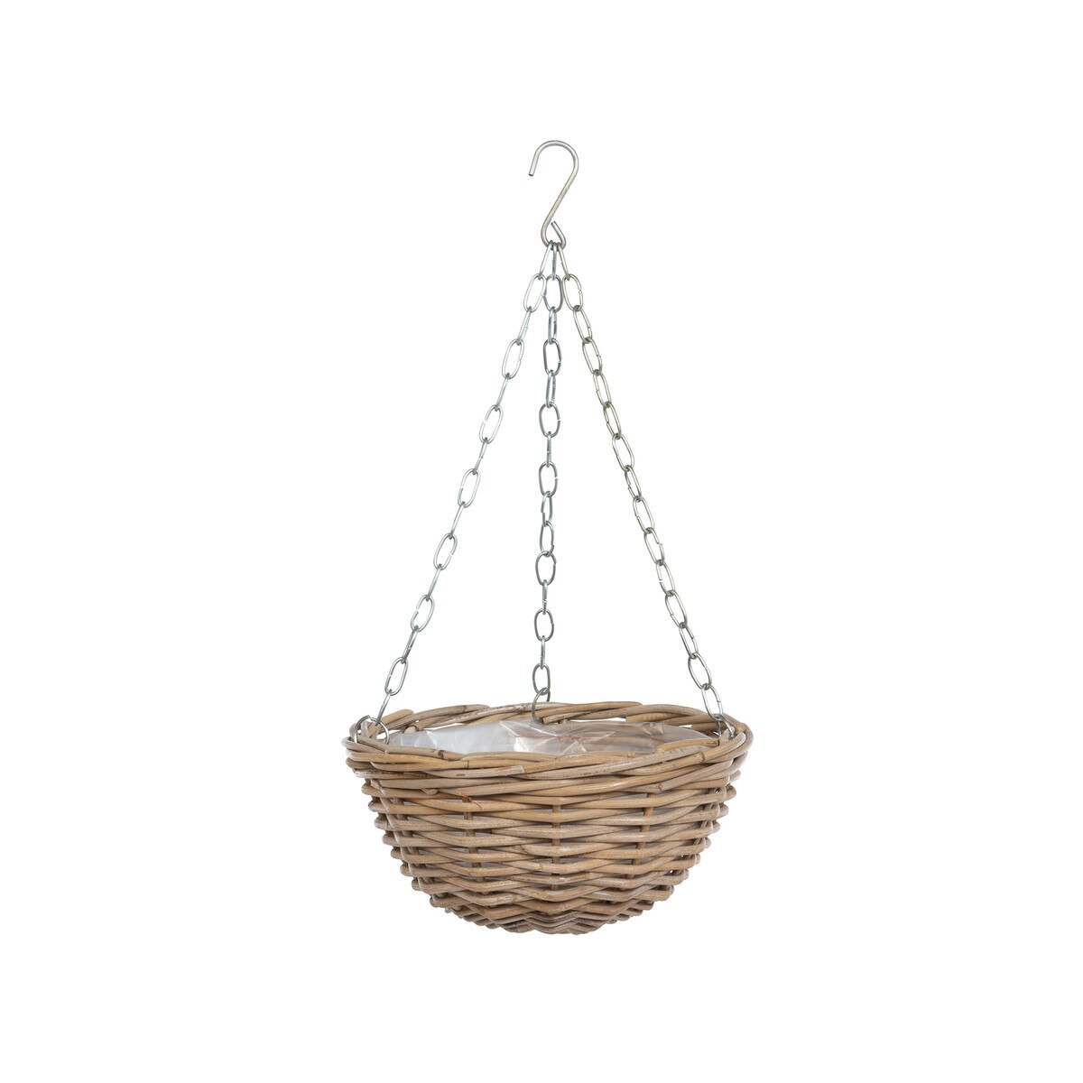 Rattan Hanging Planter Medium style shot 2