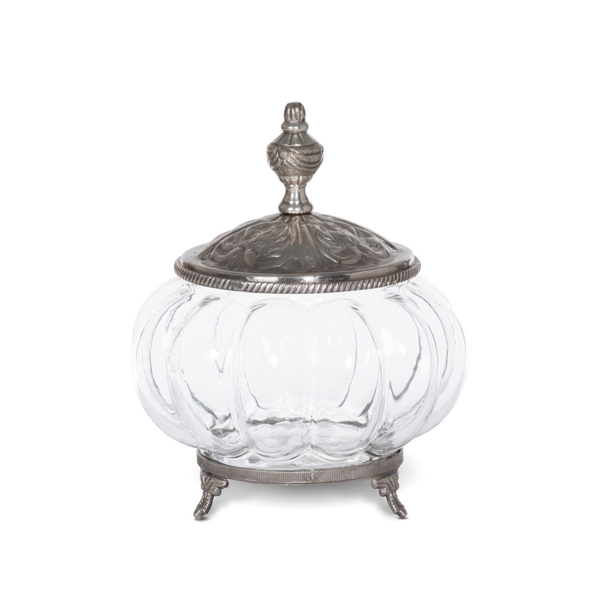 Filigree Glass Vanity Jar style shot 1