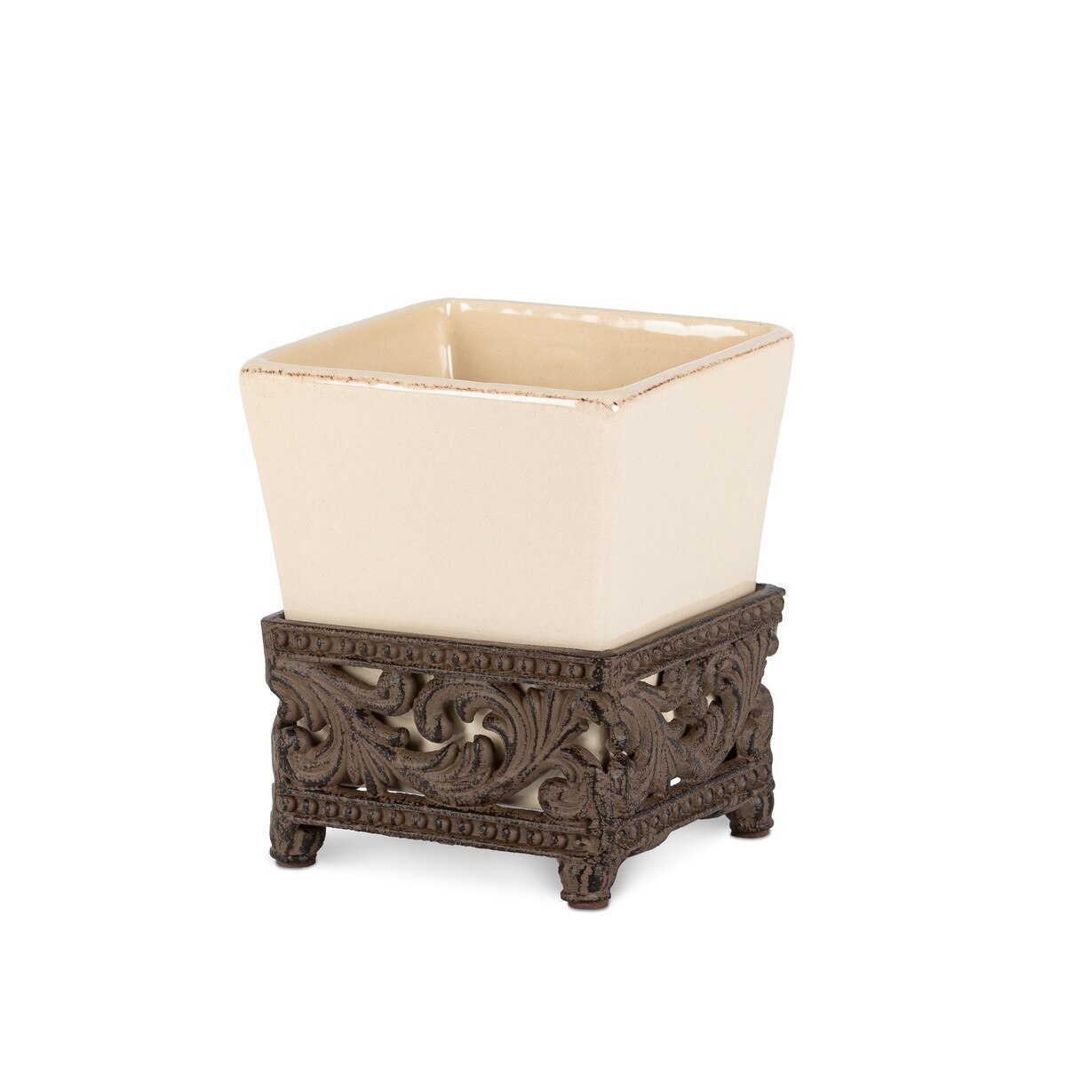 Acanthus Stoneware Pencil Holder style shot 1