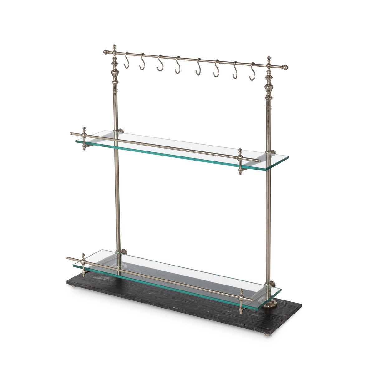 Black Marble and Iron Bistro Rack style shot 1