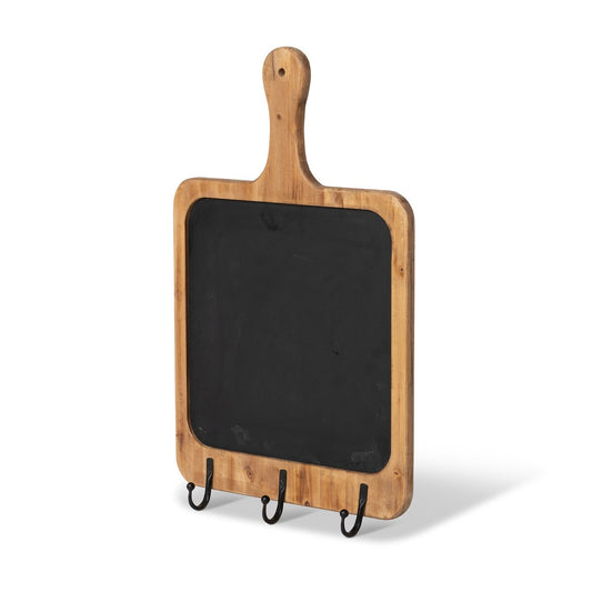 Wooden Blackboard Wall Hook Rack style shot 1