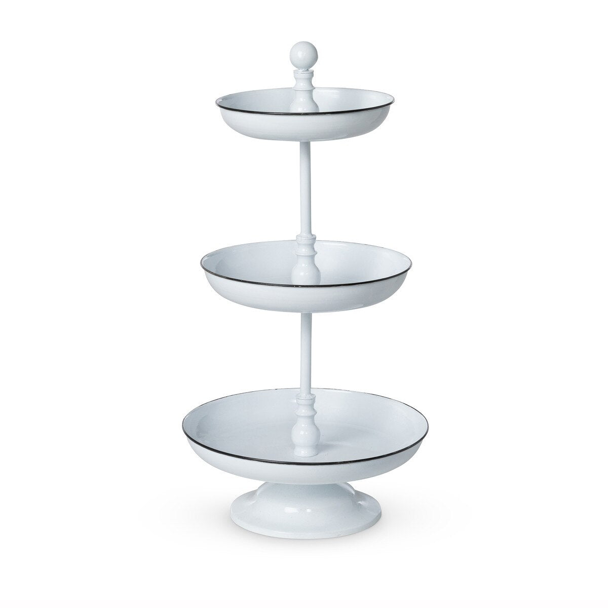 3-Tiered Enamelware Server style shot 1