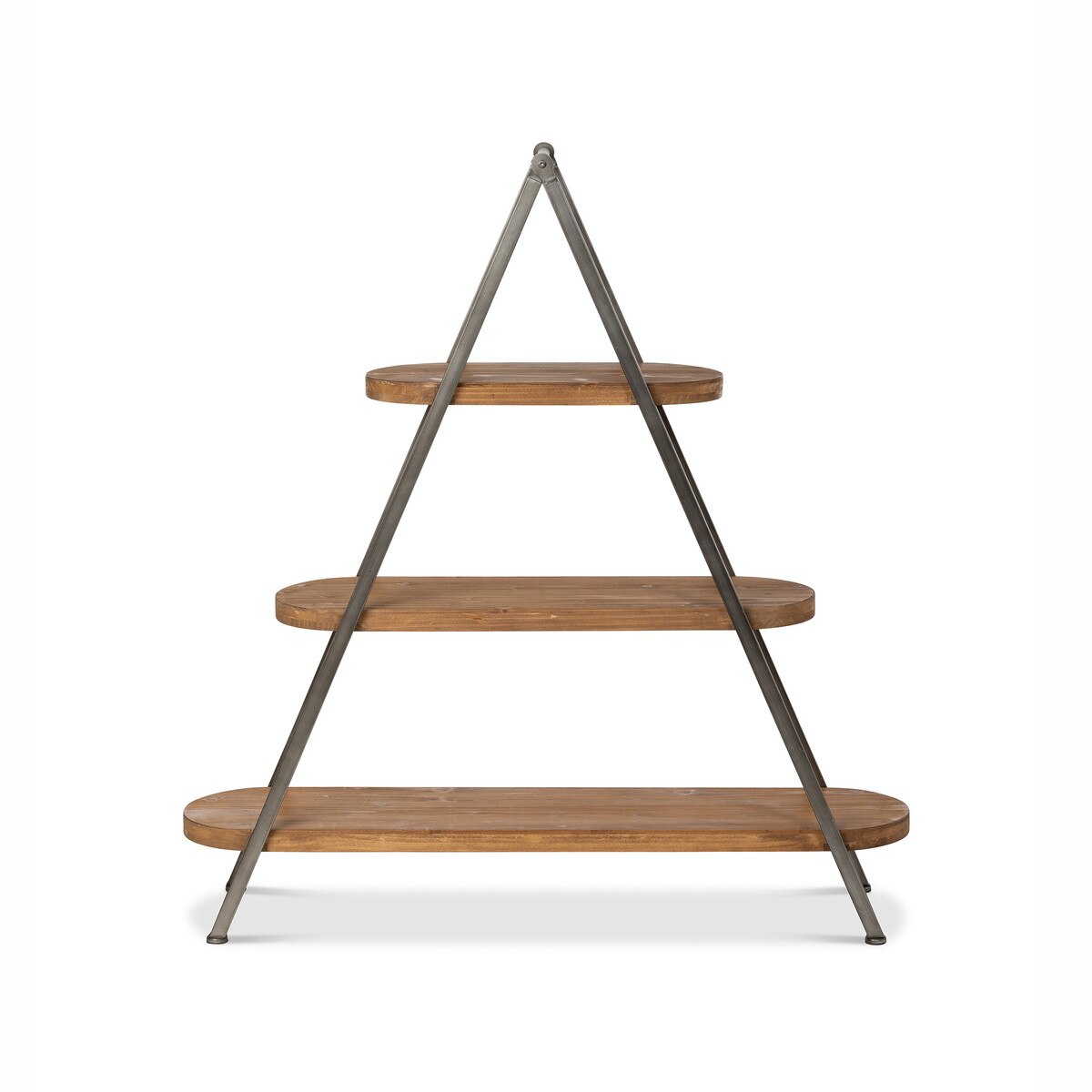 3-Tiered Wooden Display Shelf style shot 2