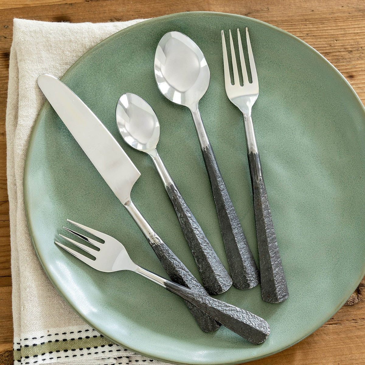 Rustic Flatware Set