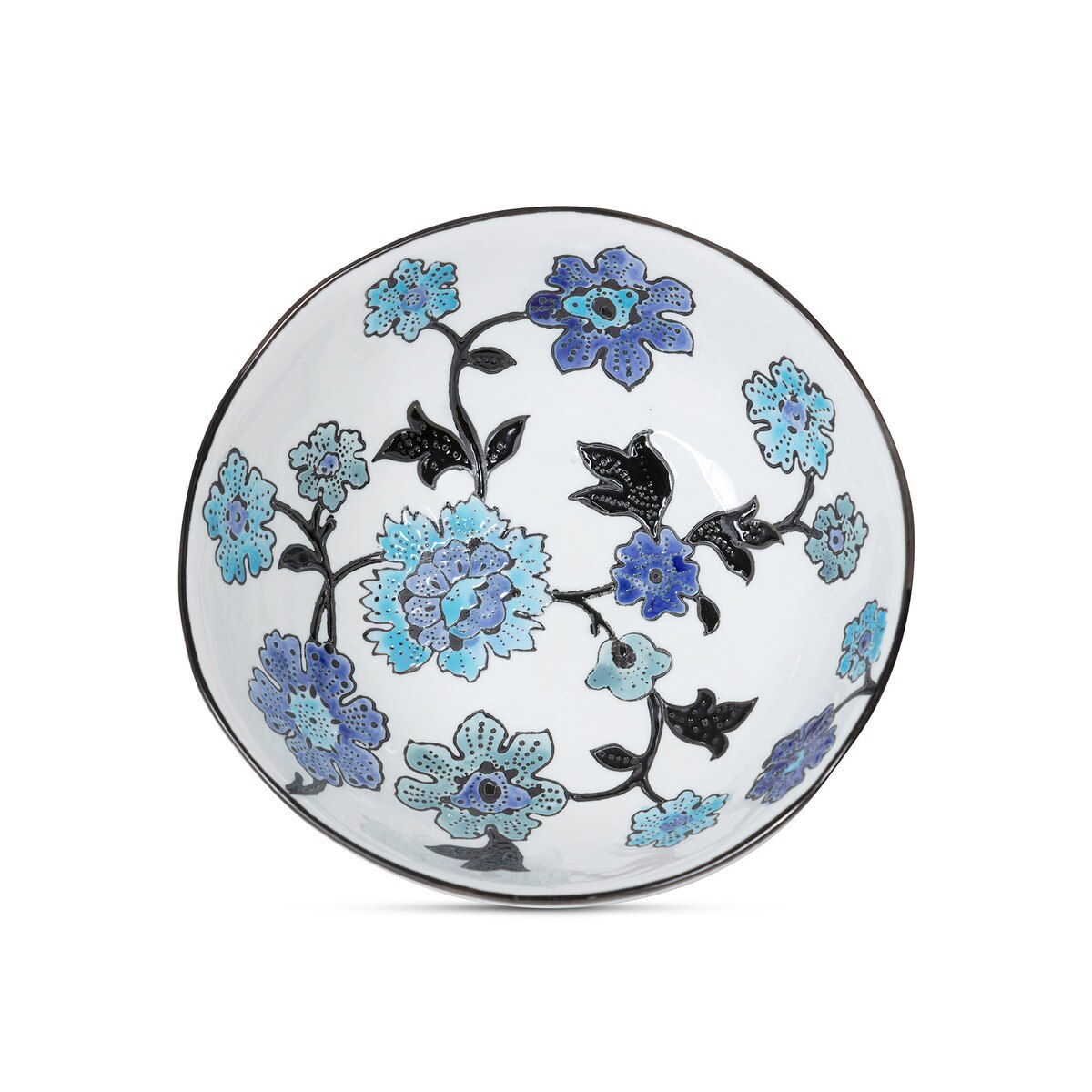 Periwinkle Vine Pattern Bowl style shot 1