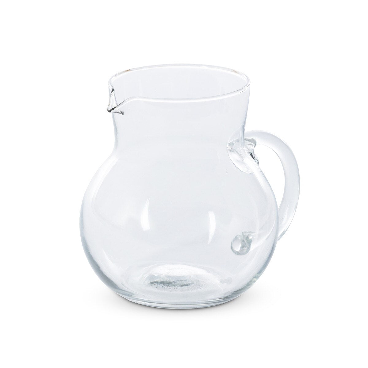 Organic Glass Table Pitcher style shot 1