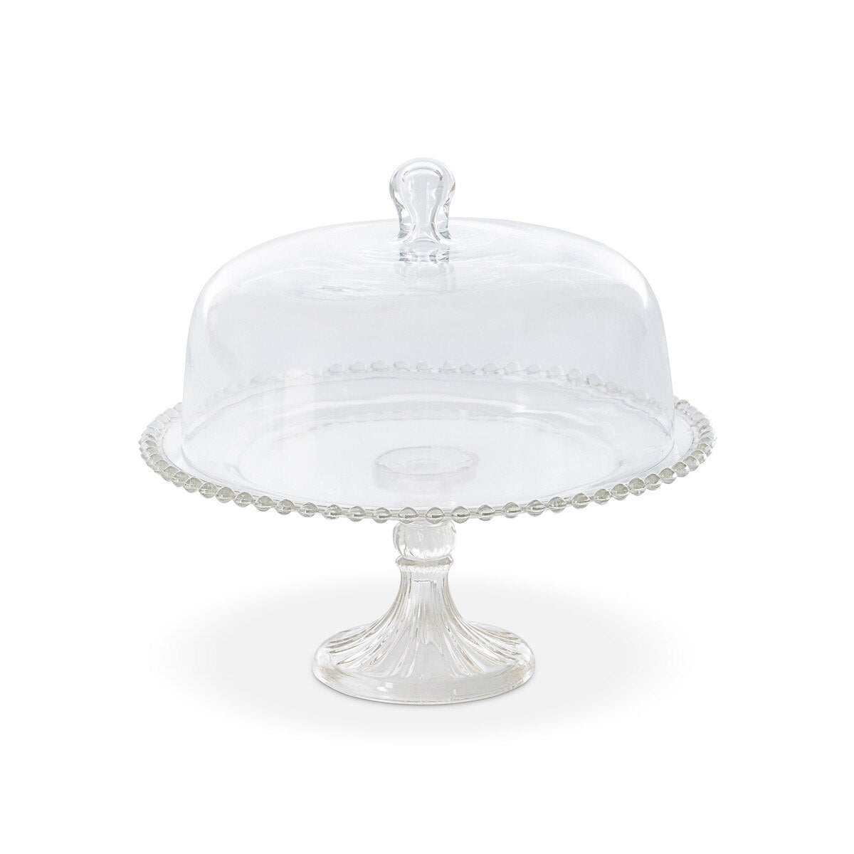 Candlewick Glass Cake Plate with Dome style shot 1