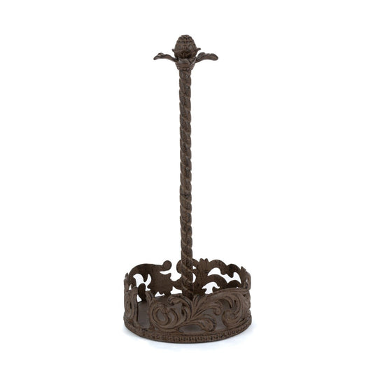 Acanthus Cast Aluminum Paper Towel Holder style shot 1