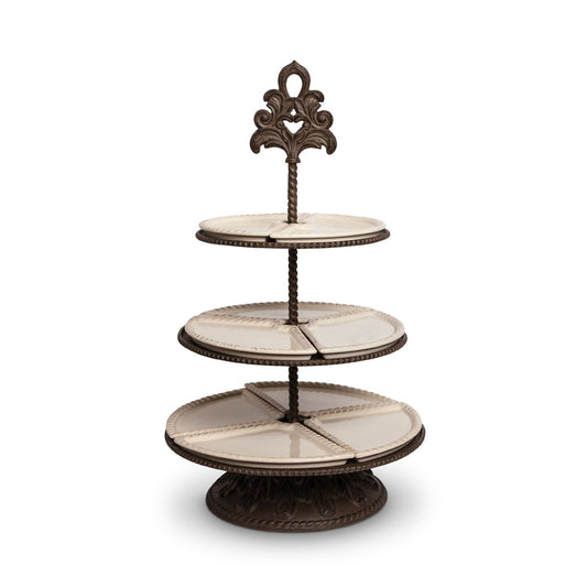 Acanthus Pattern 3-Tiered Server style shot 1