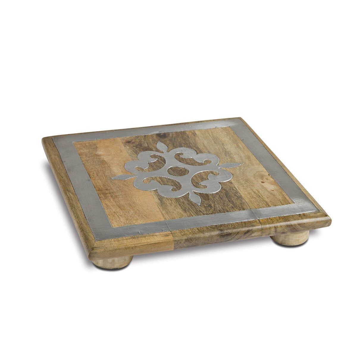 Heritage Inlay Wood Trivet style shot 1