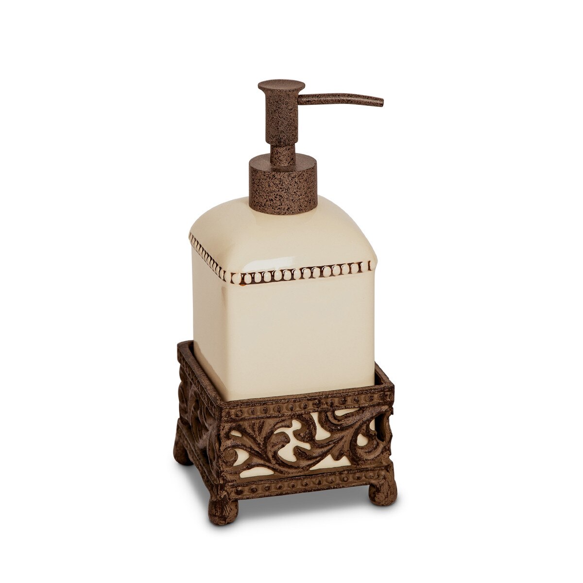 Acanthus Stoneware Soap/Lotion Dispenser style shot 1