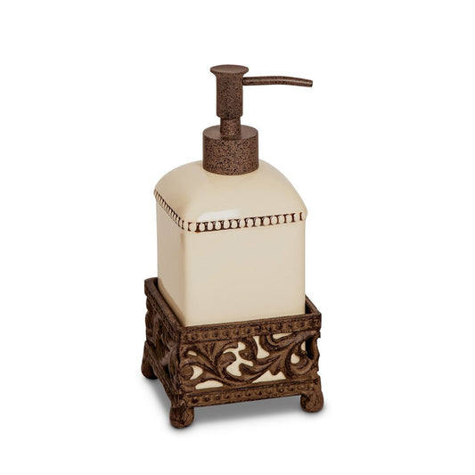 Acanthus Stoneware Soap/Lotion Dispenser style shot 1