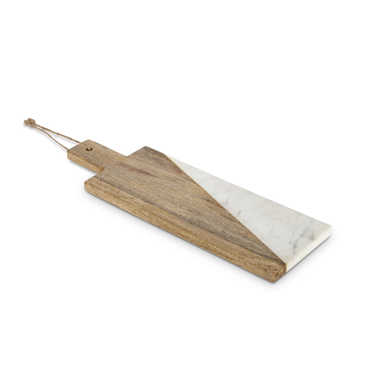 Wood and Marble Cutting Board with Handle style shot 1