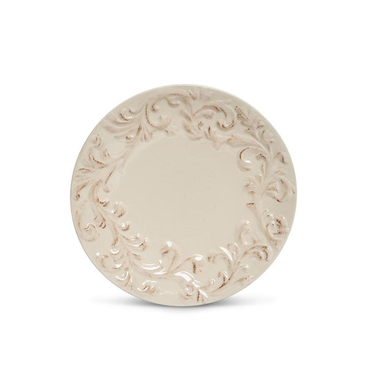 Acanthus Stoneware Appetizer Plates, Set of 4 style shot 1