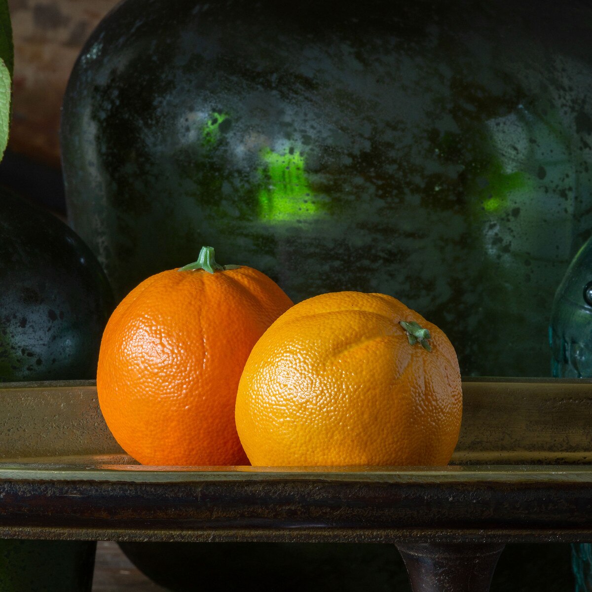 Crafted Grove Oranges, 2 Assorted Colors