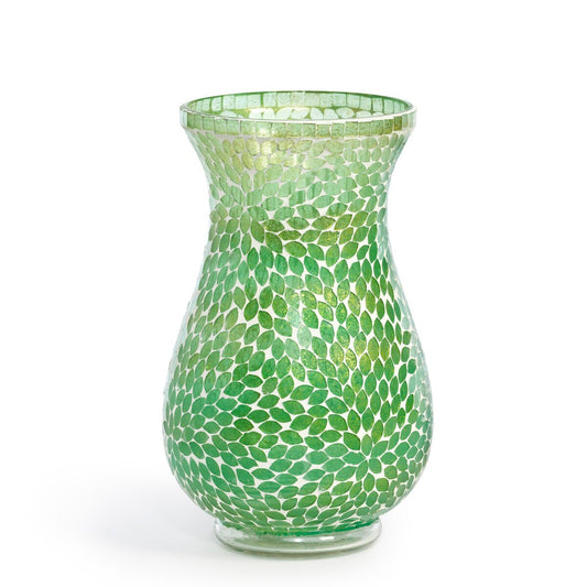 Jessa Glass Mosaic Vase, Large