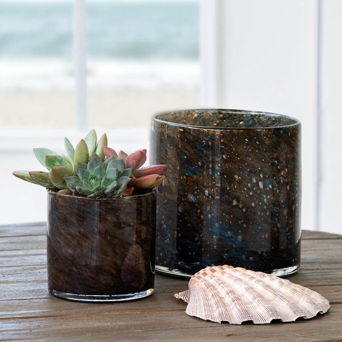 Serena Glass Cylinder, Large style shot 2