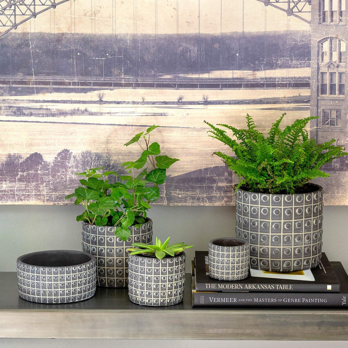 Rivet Pattern Pot, Mini style shot 1