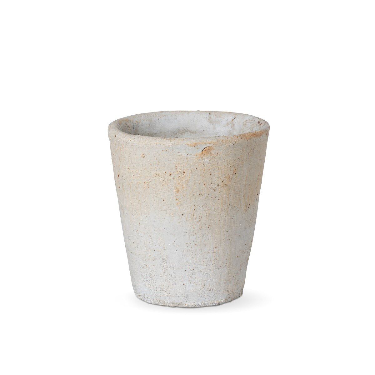 Distressed Concrete Pot, Small style shot 1