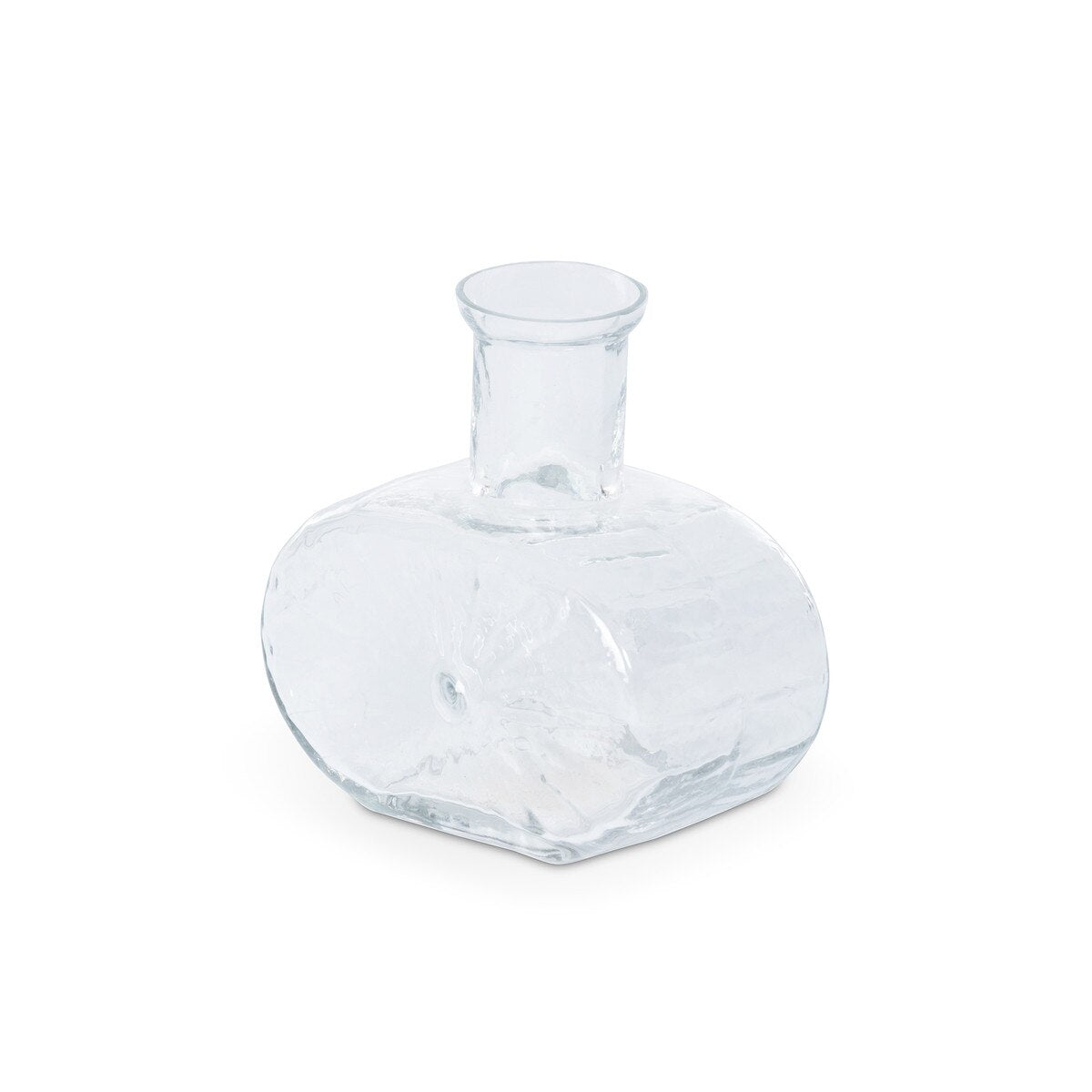 Starburst Embossed Oval Bottle Vase, Small style shot 1