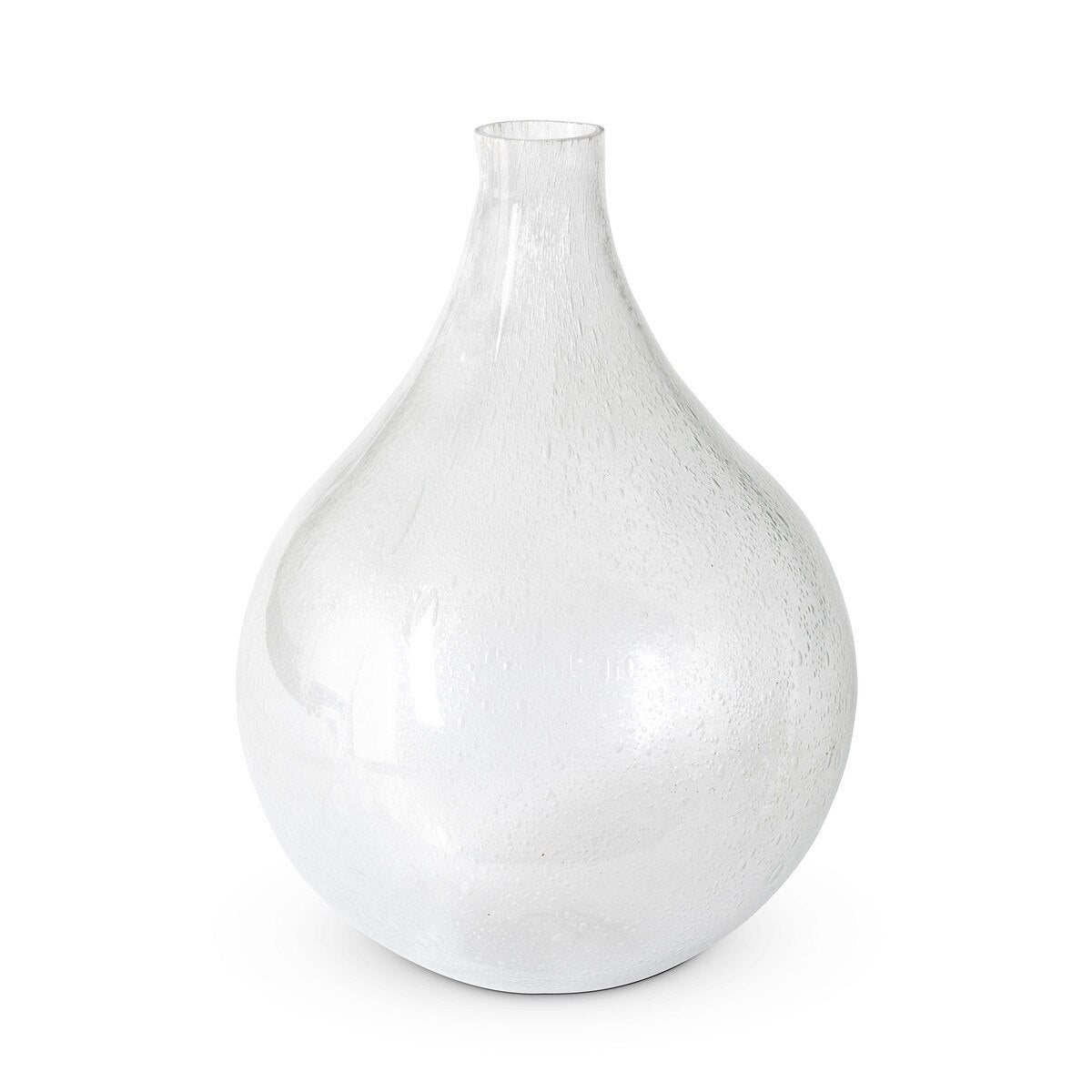 Raindrop Glass Oversized Bottle Vase, 21.25 in. style shot 1