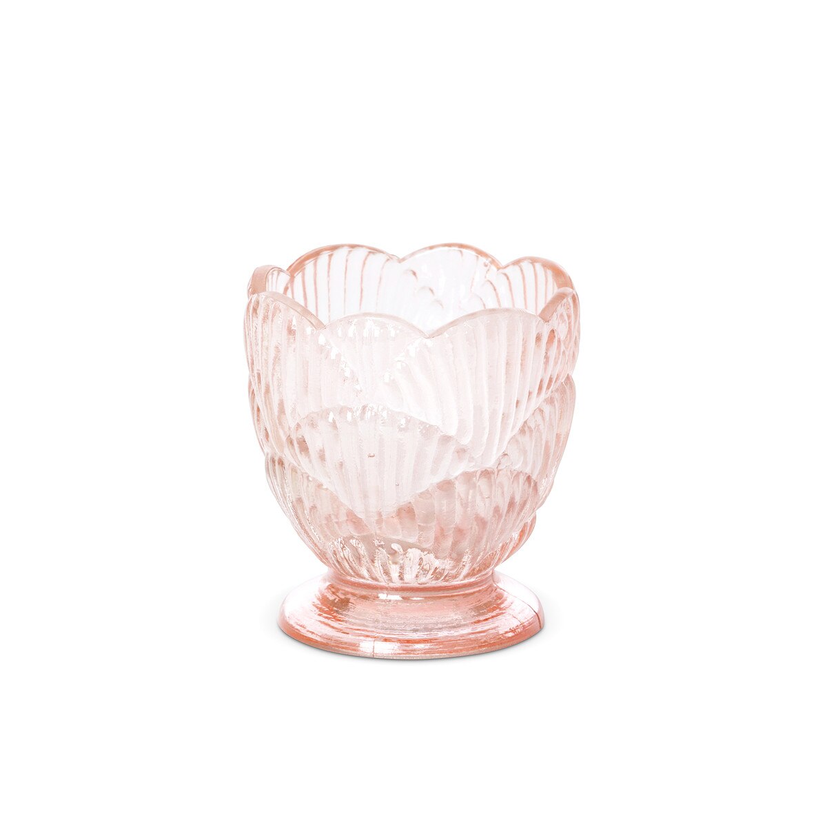 Pressed Glass Shell Vase, Small style shot 1