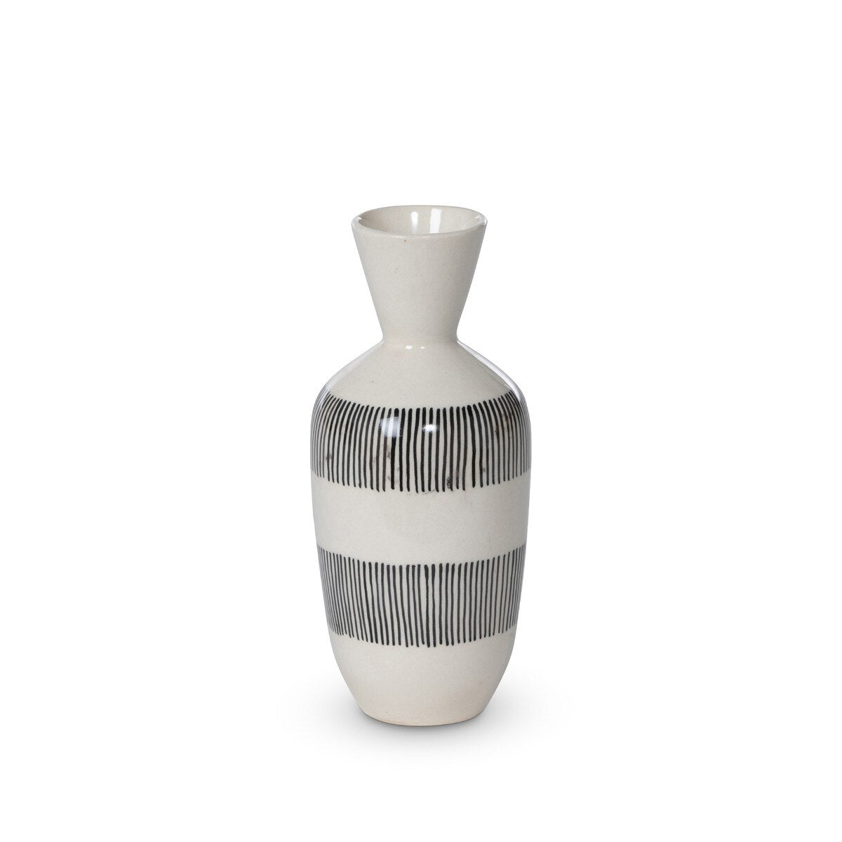 Hand Painted Gila Ceramic Vase, 9" style shot 1