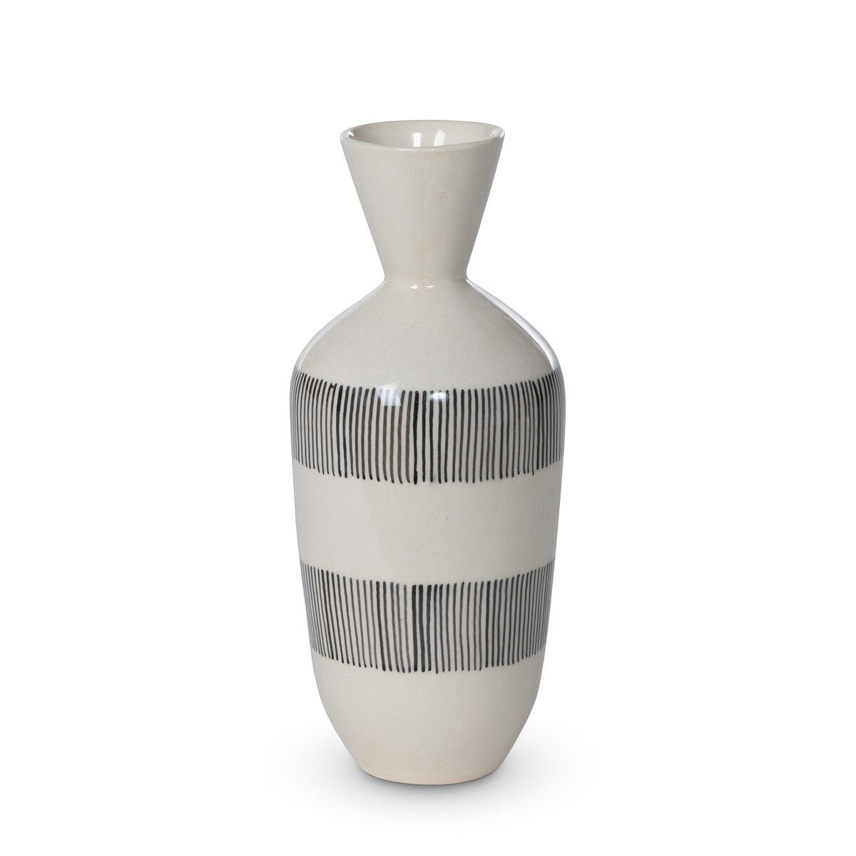 Handpainted Gila Ceramic Vase, 11.75" style shot 1