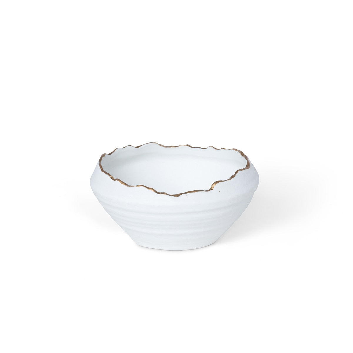 Gilded Organic Edge Bowl, 6" style shot 1