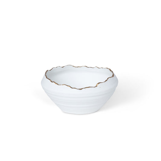 Gilded Organic Edge Bowl, 6" style shot 1