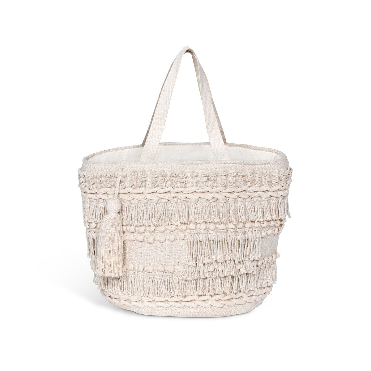 Marlo Fringe Cotton Basket style shot 1