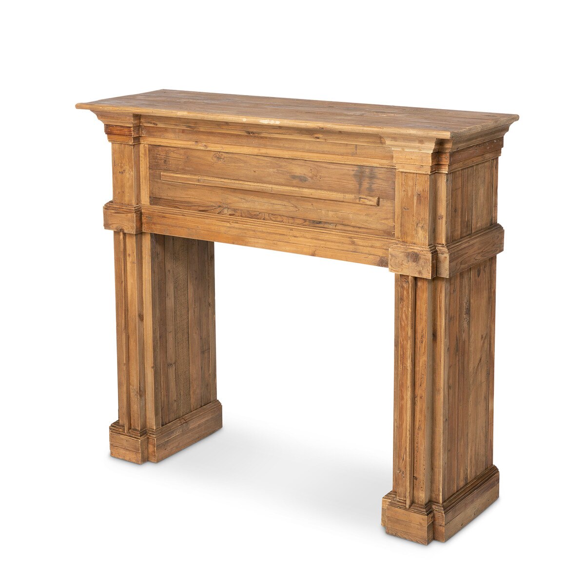 Reclaimed Pine Mantel style shot 1
