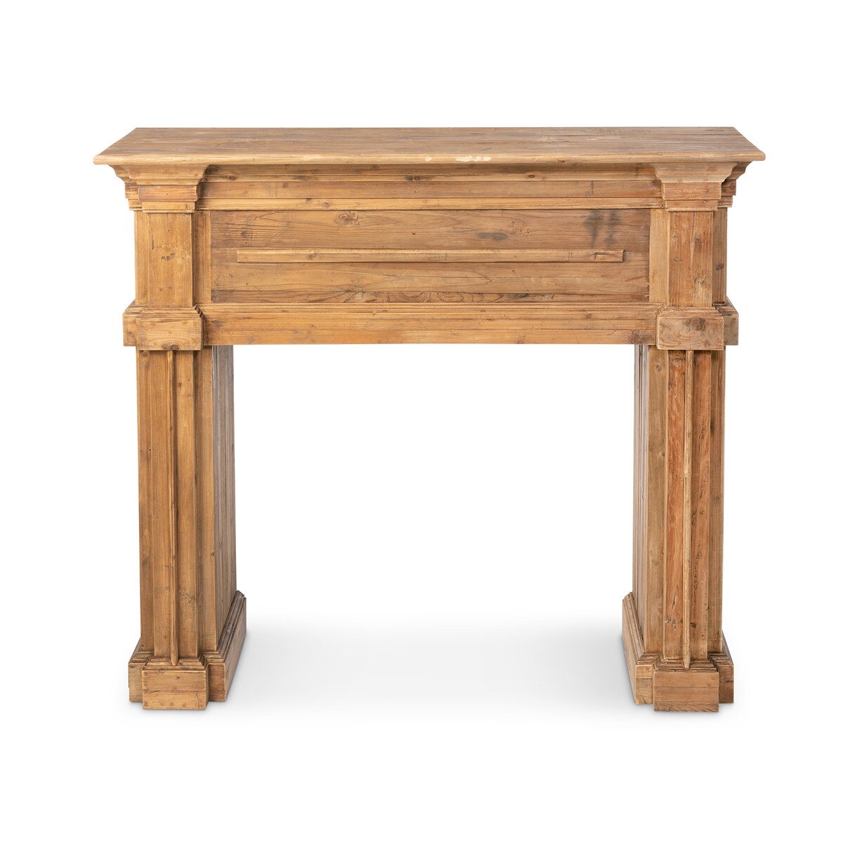 Reclaimed Pine Mantel style shot 2