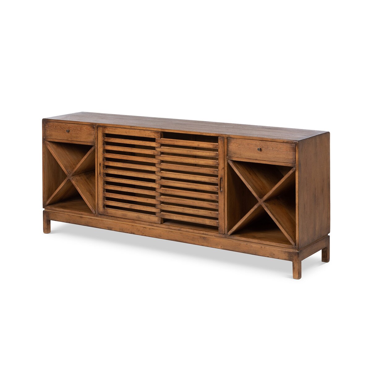 Rhea Wood Console Cabinet style shot 1
