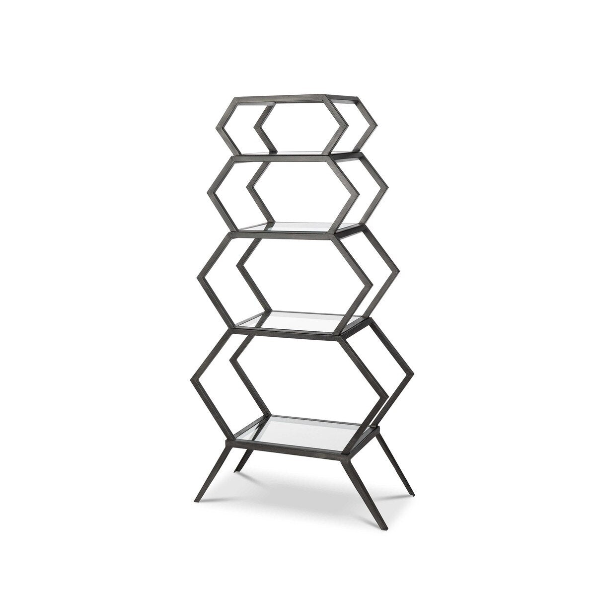 Iron Geometric Etagere style shot 1