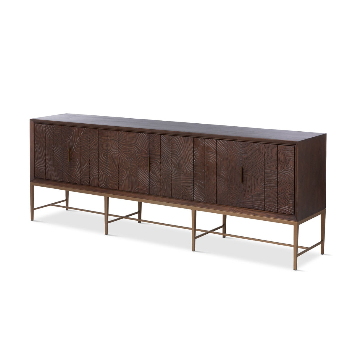 Addison Faux Bois Media Cabinet style shot 1