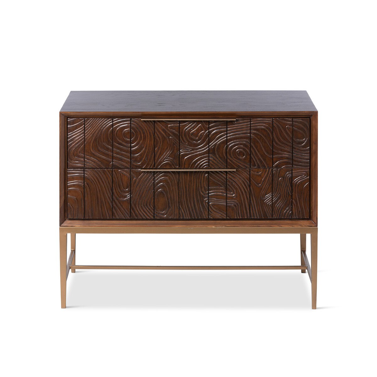 Addison Faux Bois 2-Drawer Chest style shot 2