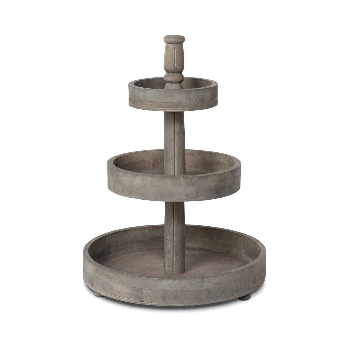 Wooden 3-Tiered Plant Stand style shot 1