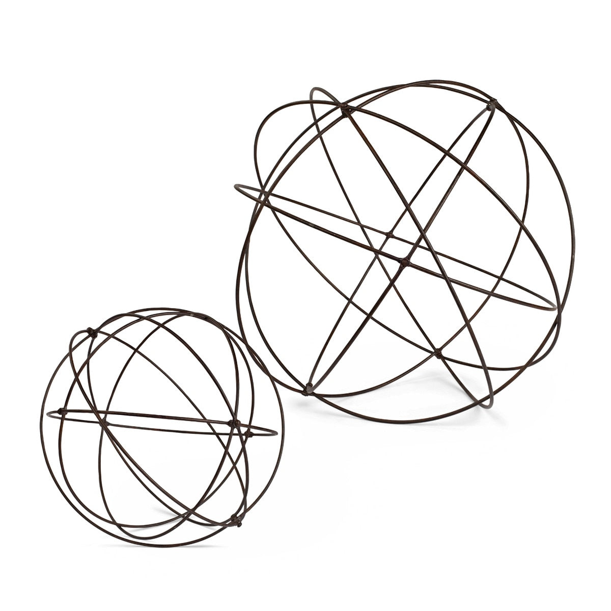 Wire Garden Spheres, Set of 2 style shot 1