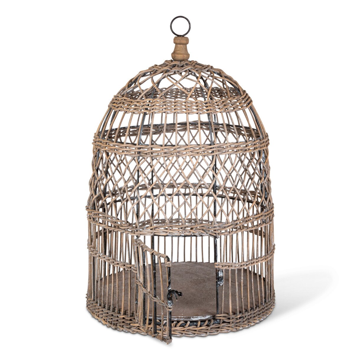 Wicker and Metal Bird Cage style shot 1