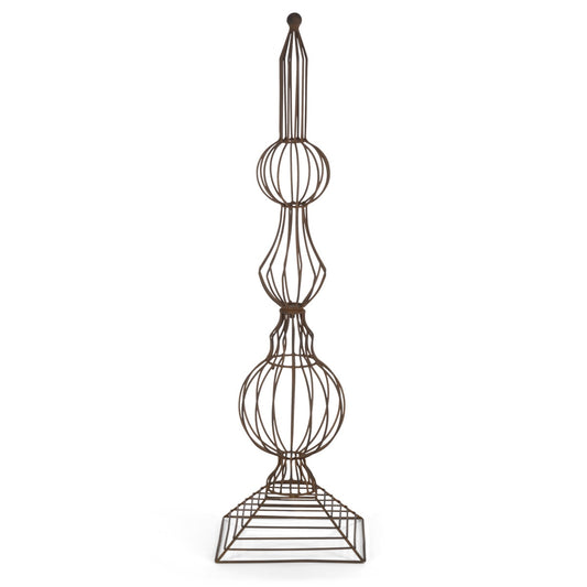Wire Finial Obelisk style shot 1