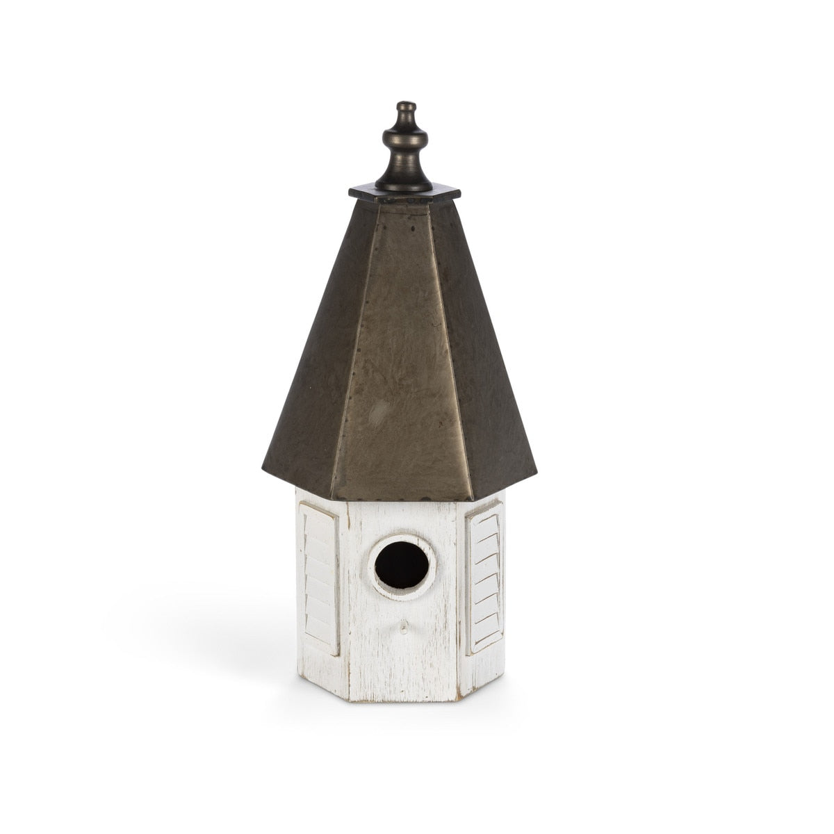 Turret Wooden Birdhouse style shot 1