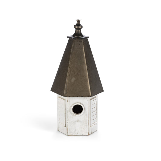 Turret Wooden Birdhouse style shot 1