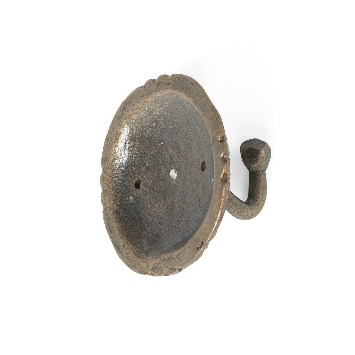 Scroll Antique Brass Wall Hook style shot 2