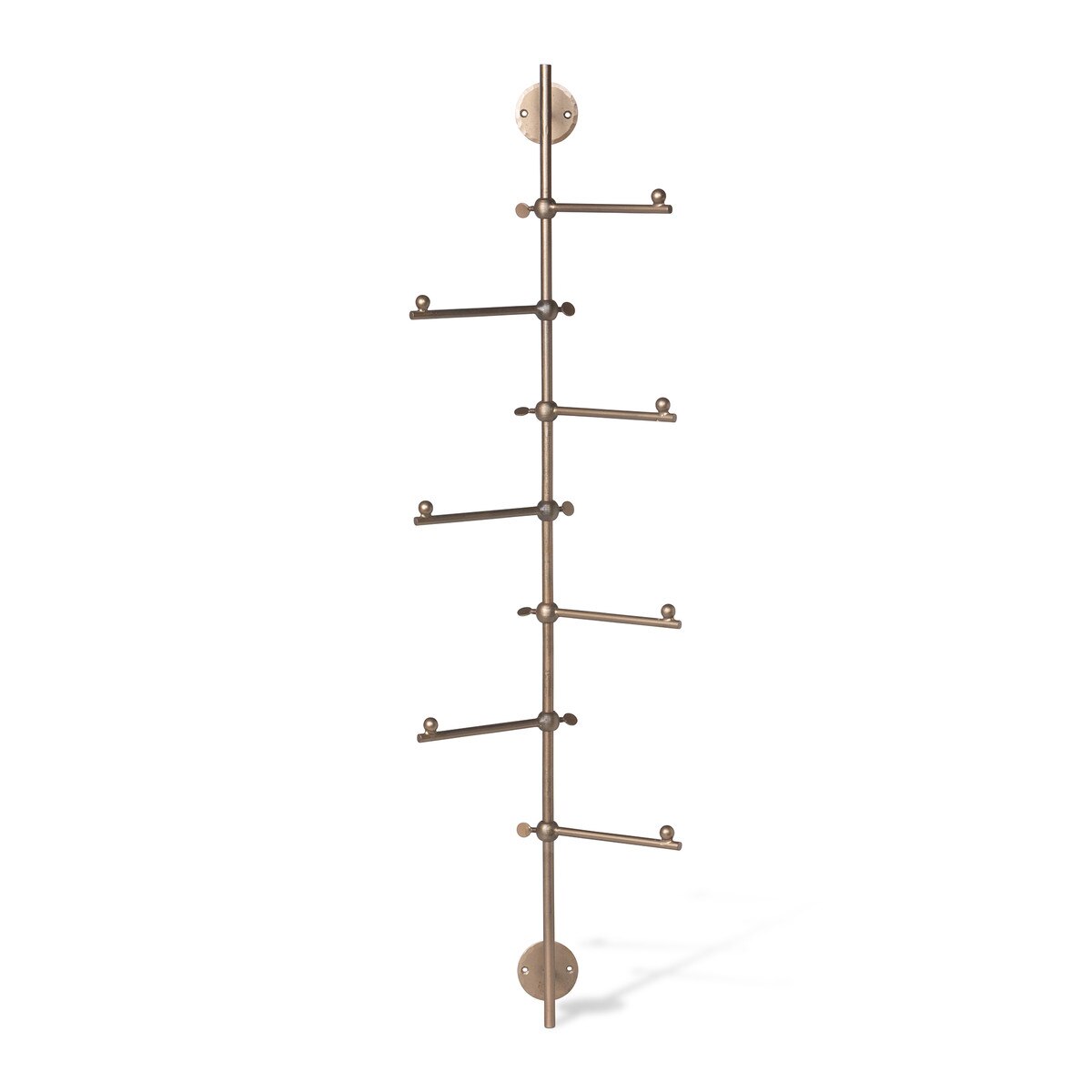 Vertical Coat Rack, 7 Hooks style shot 1