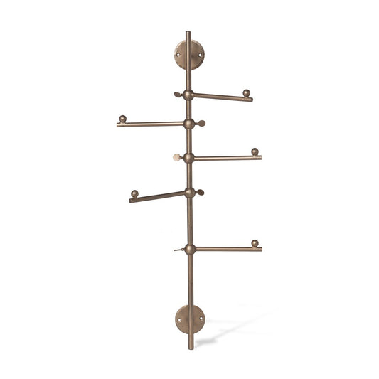Vertical Coat Rack, 5 Hooks style shot 1