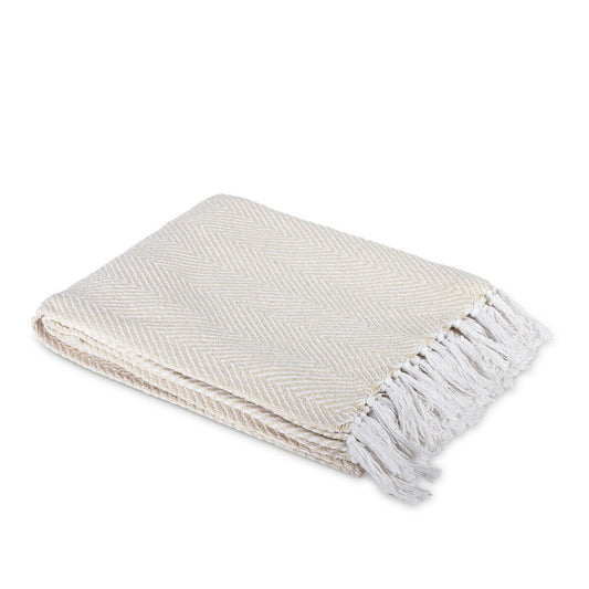 Cotton Heirloom Woven Throw style shot 1