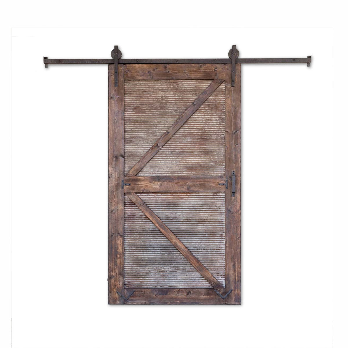 Sliding Barn Door with Rail Hardware style shot 1