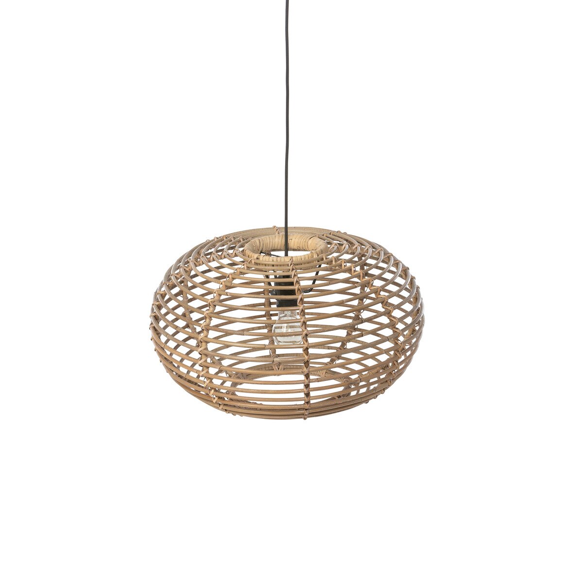 Kailani Rattan Pendant Light, Small style shot 1